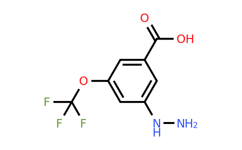 1806579-27-0 | 3-Hydrazinyl-5-(trifluoromethoxy)benzoic acid