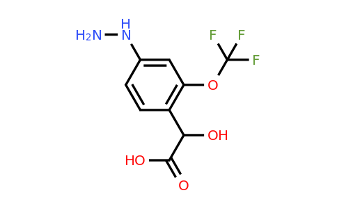 1806579-41-8 | 4-Hydrazinyl-2-(trifluoromethoxy)mandelic acid
