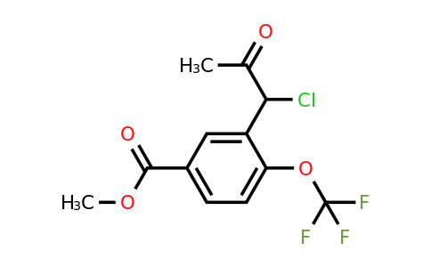 1806580-12-0 | Methyl 3-(1-chloro-2-oxopropyl)-4-(trifluoromethoxy)benzoate