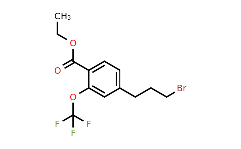 1806580-22-2 | Ethyl 4-(3-bromopropyl)-2-(trifluoromethoxy)benzoate