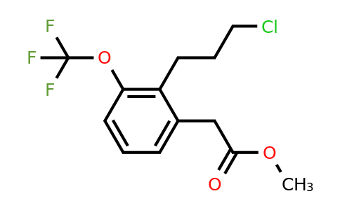 1806580-76-6 | Methyl 2-(3-chloropropyl)-3-(trifluoromethoxy)phenylacetate