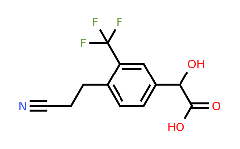 1806581-06-5 | 4-(2-Cyanoethyl)-3-(trifluoromethyl)mandelic acid