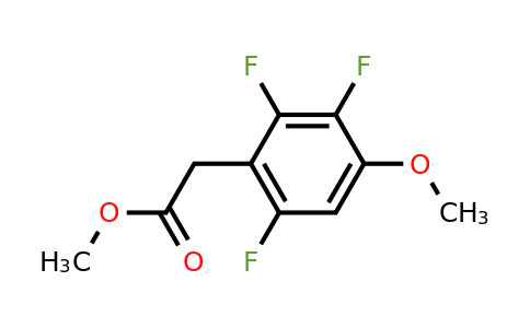1806581-76-9 | Methyl 4-methoxy-2,3,6-trifluorophenylacetate