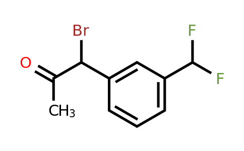1806582-68-2 | 1-Bromo-1-(3-(difluoromethyl)phenyl)propan-2-one