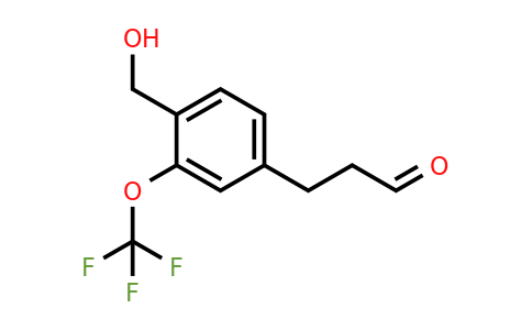 1806584-78-0 | 4-(3-Oxopropyl)-2-(trifluoromethoxy)benzylalcohol