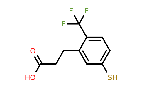 1806584-88-2 | 3-(5-Mercapto-2-(trifluoromethyl)phenyl)propanoic acid