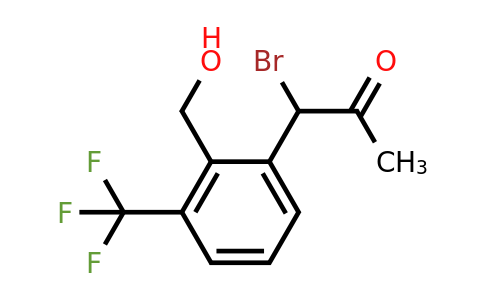 1806586-30-0 | 2-(1-Bromo-2-oxopropyl)-6-(trifluoromethyl)benzylalcohol