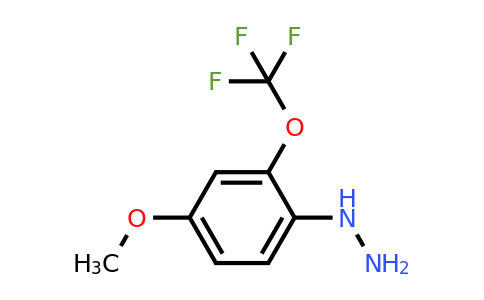 1806586-57-1 | 4-Hydrazinyl-3-(trifluoromethoxy)anisole
