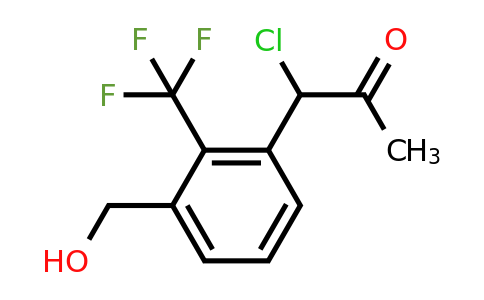 1806586-59-3 | 3-(1-Chloro-2-oxopropyl)-2-(trifluoromethyl)benzylalcohol