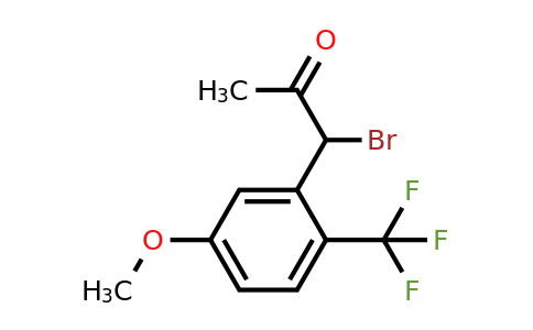 1806587-09-6 | 3-(1-Bromo-2-oxopropyl)-4-(trifluoromethyl)anisole