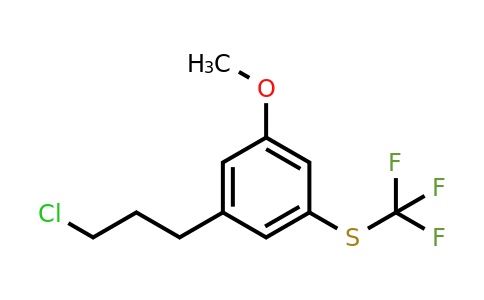 1806587-51-8 | 3-(3-Chloropropyl)-5-(trifluoromethylthio)anisole
