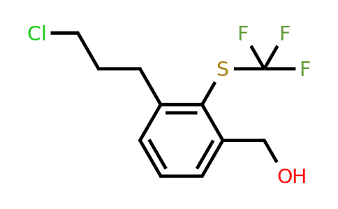 1806587-56-3 | 3-(3-Chloropropyl)-2-(trifluoromethylthio)benzylalcohol