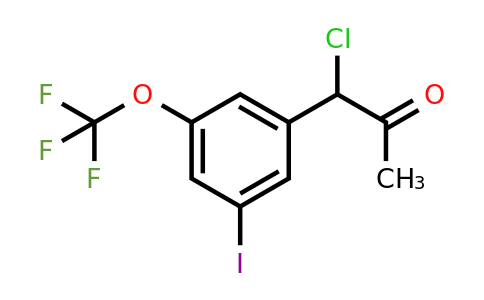 1806588-57-7 | 1-Chloro-1-(3-iodo-5-(trifluoromethoxy)phenyl)propan-2-one