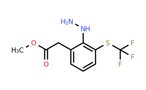 1806588-93-1 | Methyl 2-hydrazinyl-3-(trifluoromethylthio)phenylacetate