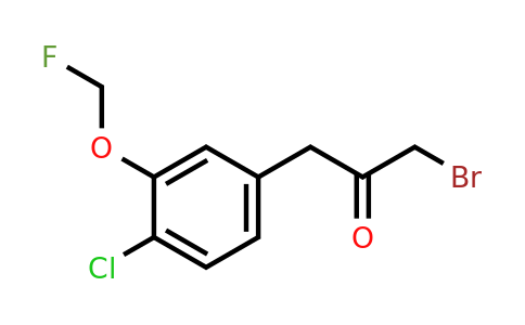 1806589-18-3 | 1-Bromo-3-(4-chloro-3-(fluoromethoxy)phenyl)propan-2-one