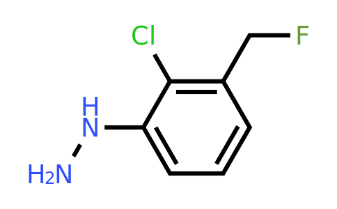 1806589-32-1 | 1-(2-Chloro-3-(fluoromethyl)phenyl)hydrazine