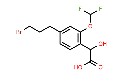 1806589-74-1 | 4-(3-Bromopropyl)-2-(difluoromethoxy)mandelic acid