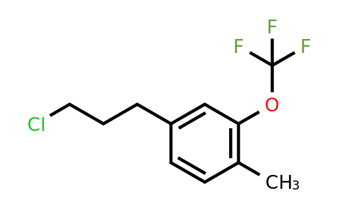 1806594-75-1 | 4-(3-Chloropropyl)-2-(trifluoromethoxy)toluene