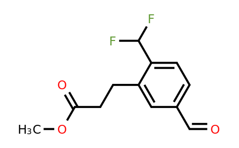 1806595-33-4 | Methyl 2-(difluoromethyl)-5-formylphenylpropanoate