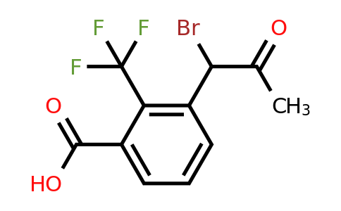 1806595-38-9 | 3-(1-Bromo-2-oxopropyl)-2-(trifluoromethyl)benzoic acid