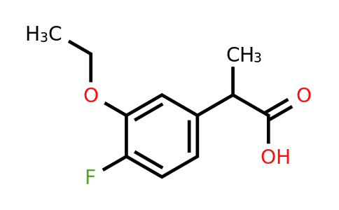1806595-44-7 | 3-Ethoxy-4-fluorophenylpropanoic acid