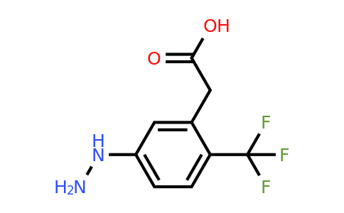 1806595-61-8 | 5-Hydrazinyl-2-(trifluoromethyl)phenylacetic acid