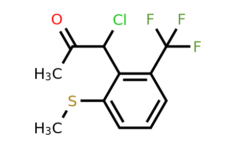 1806595-77-6 | 1-Chloro-1-(2-(methylthio)-6-(trifluoromethyl)phenyl)propan-2-one