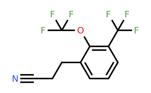 1806596-26-8 | 3-(2-(Trifluoromethoxy)-3-(trifluoromethyl)phenyl)propanenitrile