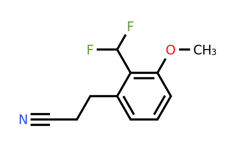 1806597-19-2 | 2-(Difluoromethyl)-3-methoxyphenylpropanenitrile