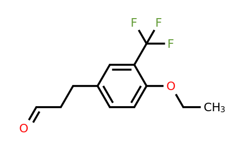 1806599-96-1 | 3-(4-Ethoxy-3-(trifluoromethyl)phenyl)propanal