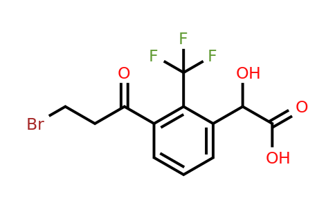 1806601-24-0 | 3-(3-Bromopropanoyl)-2-(trifluoromethyl)mandelic acid