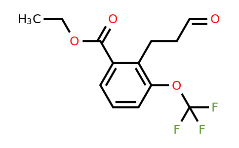 1806601-38-6 | Ethyl 2-(3-oxopropyl)-3-(trifluoromethoxy)benzoate