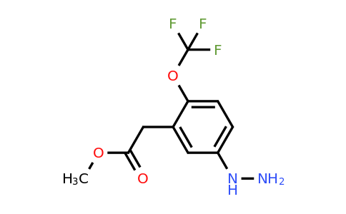 1806601-82-0 | Methyl 5-hydrazinyl-2-(trifluoromethoxy)phenylacetate