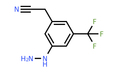 1806601-91-1 | 3-Hydrazinyl-5-(trifluoromethyl)phenylacetonitrile