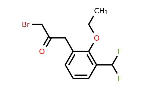 1806602-50-5 | 1-Bromo-3-(3-(difluoromethyl)-2-ethoxyphenyl)propan-2-one