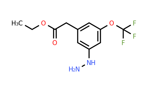 1806602-70-9 | Ethyl 3-hydrazinyl-5-(trifluoromethoxy)phenylacetate