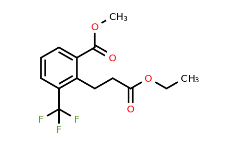 1806602-77-6 | Methyl 2-(3-ethoxy-3-oxopropyl)-3-(trifluoromethyl)benzoate