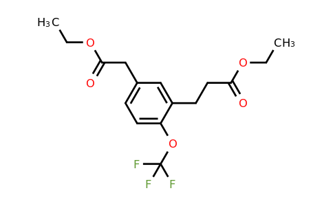 1806602-84-5 | Ethyl 3-(3-ethoxy-3-oxopropyl)-4-(trifluoromethoxy)phenylacetate