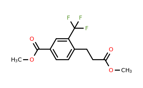 1806602-87-8 | Methyl 4-(3-methoxy-3-oxopropyl)-3-(trifluoromethyl)benzoate