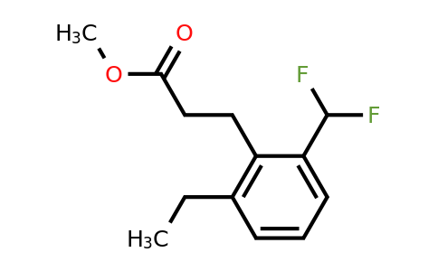 1806602-96-9 | Methyl 2-(difluoromethyl)-6-ethylphenylpropanoate