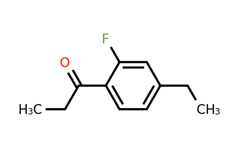 1806602-98-1 | 1-(4-Ethyl-2-fluorophenyl)propan-1-one