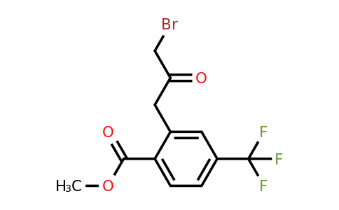 1806603-13-3 | Methyl 2-(3-bromo-2-oxopropyl)-4-(trifluoromethyl)benzoate