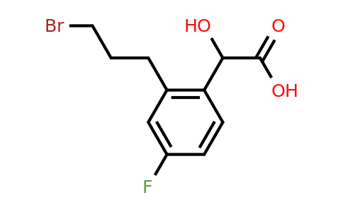 1806603-77-9 | 2-(3-Bromopropyl)-4-fluoromandelic acid