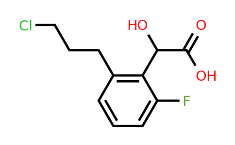 1806603-79-1 | 2-(3-Chloropropyl)-6-fluoromandelic acid