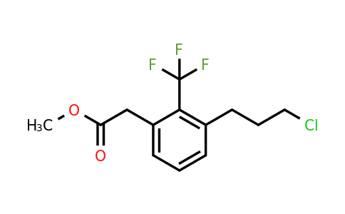 1806603-80-4 | Methyl 3-(3-chloropropyl)-2-(trifluoromethyl)phenylacetate