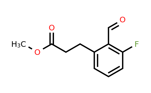 1806603-82-6 | Methyl 3-fluoro-2-formylphenylpropanoate