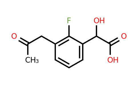 1806603-91-7 | 2-Fluoro-3-(2-oxopropyl)mandelic acid