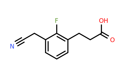 1806604-07-8 | 3-(2-Carboxyethyl)-2-fluorophenylacetonitrile