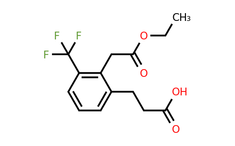 1806604-14-7 | Ethyl 2-(2-carboxyethyl)-6-(trifluoromethyl)phenylacetate
