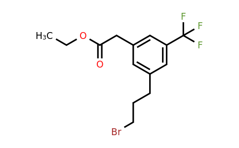 1806604-15-8 | Ethyl 3-(3-bromopropyl)-5-(trifluoromethyl)phenylacetate